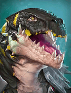 Raid Shadow Legends - Hurler, Rare Lizardmen Champion - Inteleria