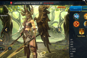 Leminisi the Gold-Wing – Free Legendary Champion from Sylvan Watchers Leminisi the Gold-Wing – Free Legendary Champion from Sylvan Watchers
